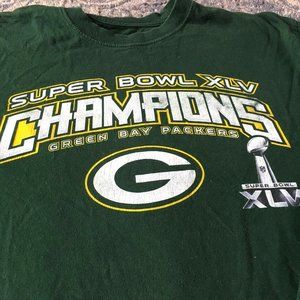 Green Bay Packers Super Bowl Champions Long Sleeve